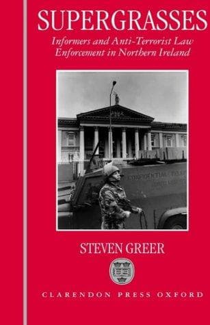 Cover of Supergrasses by S. C. Greer