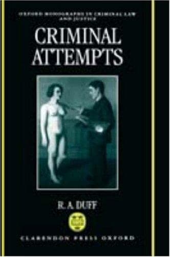 Cover of Criminal attempts by Antony Duff