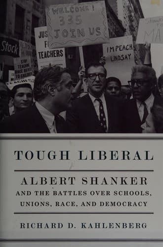 Cover of Tough liberal by Richard D. Kahlenberg