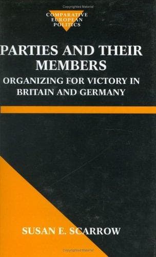 Cover of Parties and their members by Susan E. Scarrow