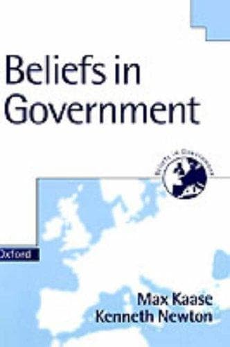 Cover of Beliefs in government by Max Kaase