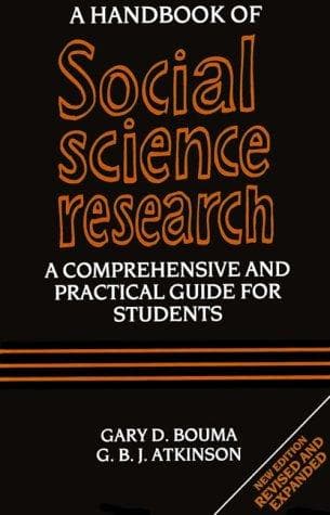Cover of A handbook of social science research by Gary D. Bouma