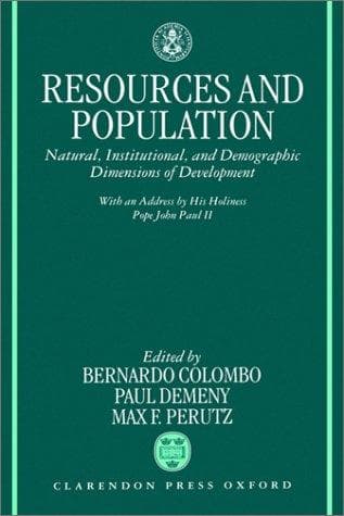 Cover of Resources and population by Study Week on "Resources and Population" (1991 Pontificia Academia Scientiarum)