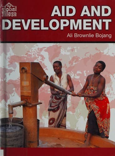Cover of Aid and development by Ali Brownlie Bojang