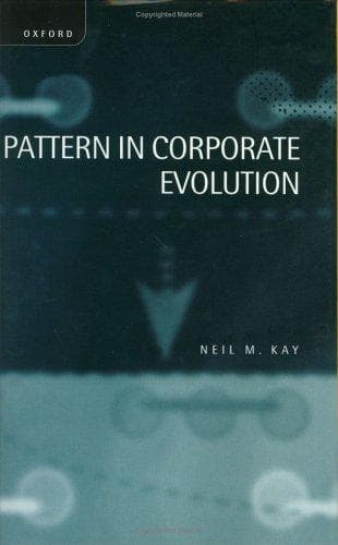 Cover of Pattern in Corporate Evolution by Neil M. Kay