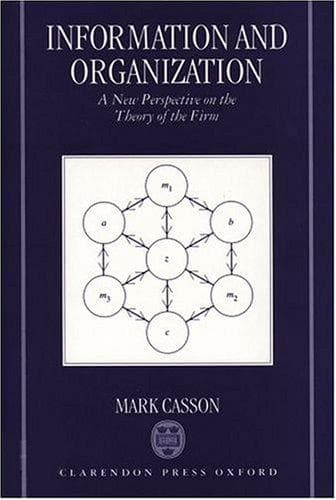 Cover of Information and Organization by Mark Casson