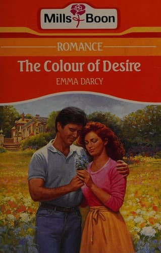 Cover of The colour of desire by Emma Darcy