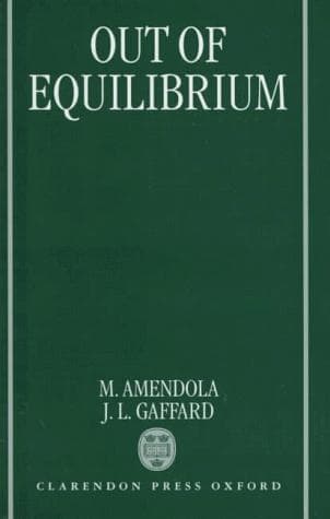 Cover of Out of equilibrium by Amendola, Mario