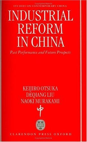 Cover of Industrial reform in China by Keijiro Otsuka