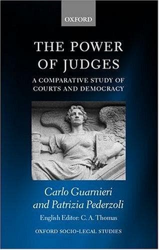 Cover of The power of judges by Carlo Guarnieri