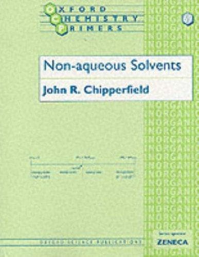 Cover of Non-aqueous solvents by John R. Chipperfield