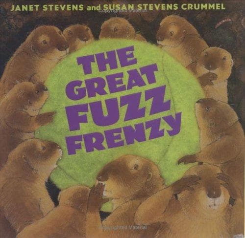 Cover of The great fuzz frenzy by Janet Stevens