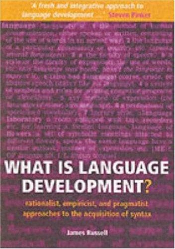 Cover of What is language development? by James Russell
