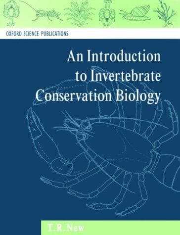 Cover of Introduction to invertebrate conservation biology by T. R. New