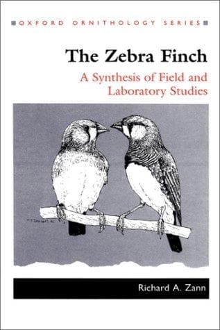 Cover of The zebra finch by Richard A. Zann