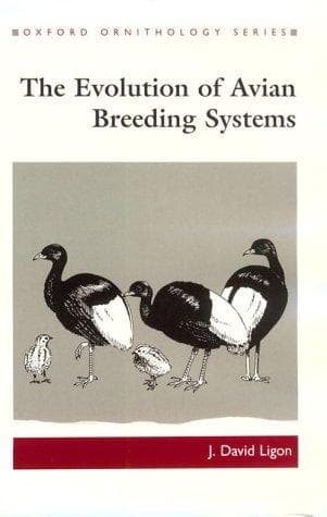 Cover of The evolution of avian breeding systems by J. David Ligon