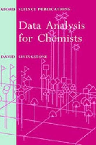 Cover of Data analysis for chemists by David Livingstone