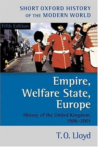 Cover of Empire, welfare state, Europe by Trevor Owen Lloyd