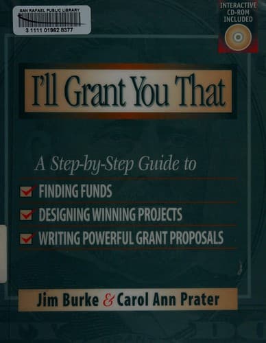 Cover of I'll grant you that by Jim Burke
