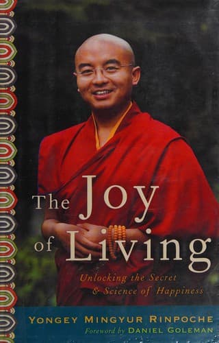 Cover of The joy of living by Rinpoche Yongey Mingyur