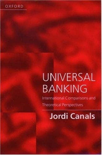 Cover of Universal banking by Jordi Canals