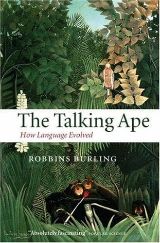 Cover of The Talking Ape by Robbins Burling