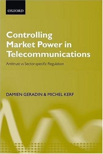 Cover of Controlling market power in telecommunications by Damien Geradin