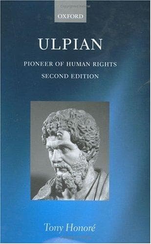 Cover of Ulpian by Tony Honoré