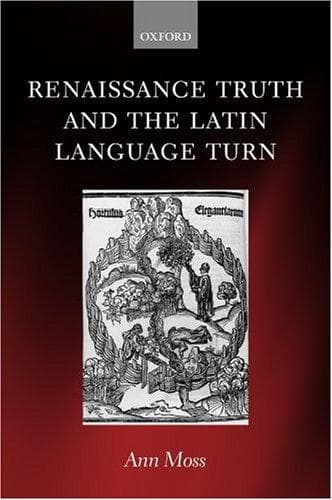 Cover of Renaissance truth and the Latin language turn by Ann Moss
