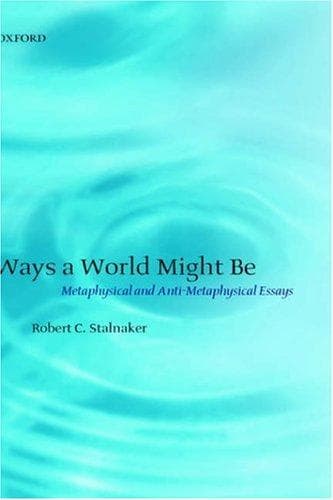 Cover of Ways a world might be by Robert Stalnaker