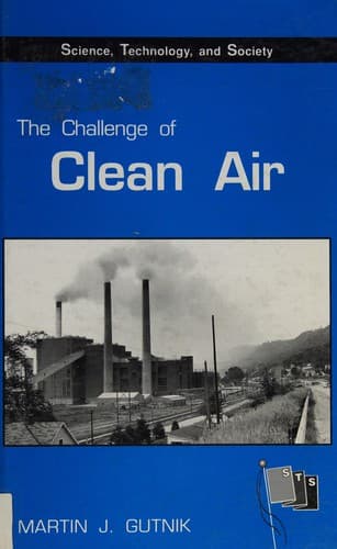 Cover of The challenge of clean air by Martin J. Gutnik