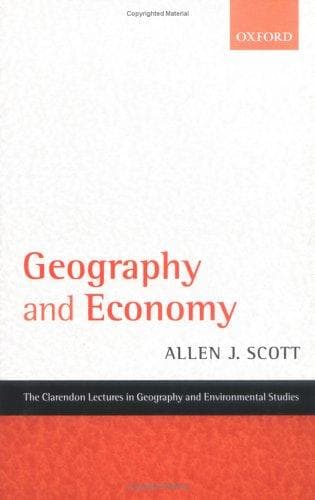 Cover of Geography and economy by Allen John Scott
