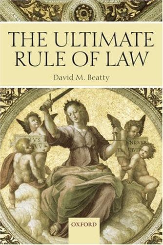 Cover of The Ultimate Rule of Law by David M. Beatty