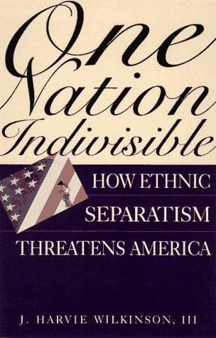 Cover of One nation indivisible by Wilkinson, J. Harvie