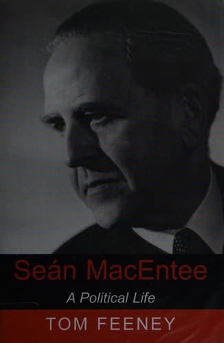 Cover of Seán MacEntee by Tom Feeney