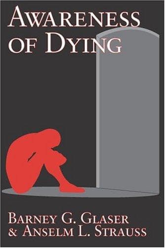 Cover of Awareness of dying by Barney G. Glaser