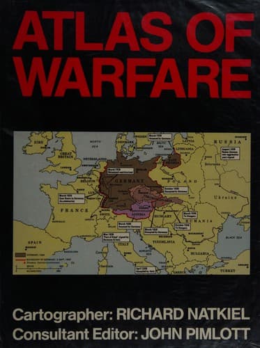 Cover of Atlas of Warfare by Richard Natkiel