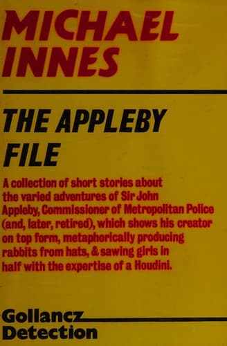 Cover of The Appleby file by J. I. M. Stewart