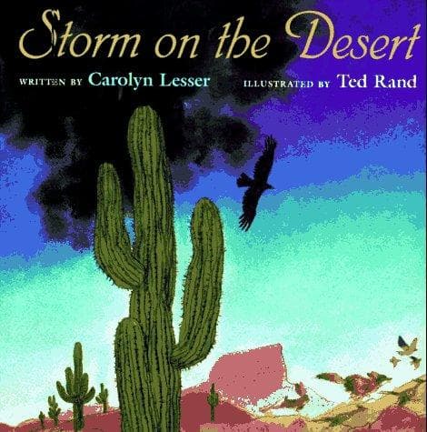 Cover of Storm on the desert by Carolyn Lesser