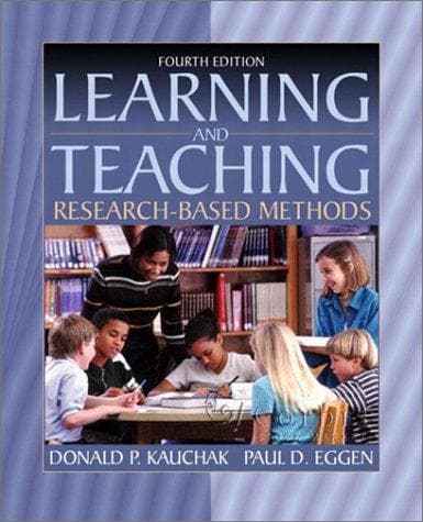 Cover of Learning and teaching by Donald P. Kauchak
