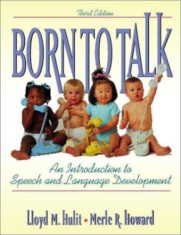 Cover of Born to talk by Lloyd M. Hulit