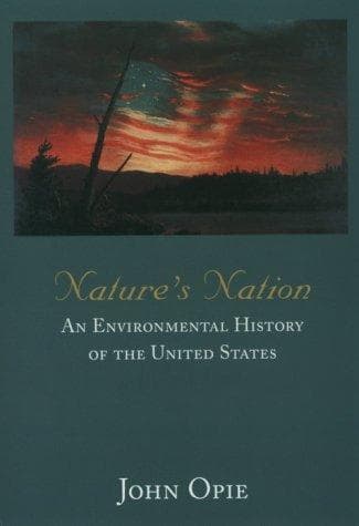 Cover of Nature's nation by Opie, John