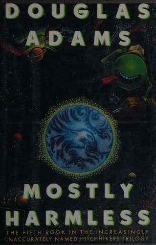 Cover of Mostly Harmless by Douglas Adams