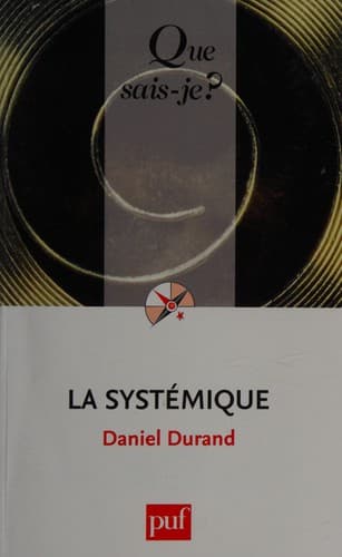 Cover of La systémique by Daniel Durand