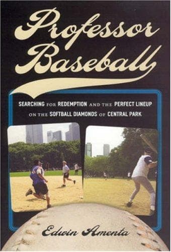 Cover of Professor Baseball by Edwin Amenta