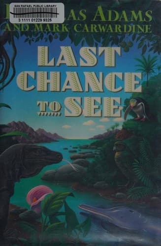 Cover of Last Chance to See by Douglas Adams