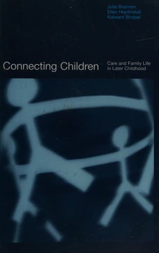Cover of Connecting children by Julia Brannen