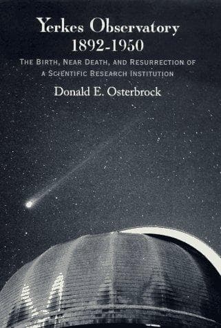 Cover of Yerkes Observatory, 1892-1950 by Donald E. Osterbrock