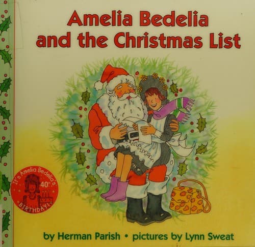 Cover of Amelia Bedelia and the Christmas list by Herman Parish