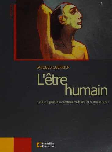 Cover of L' être humain by Jacques Cuerrier